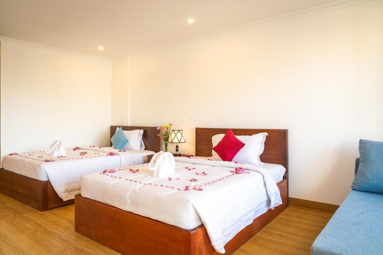 Appartement avec 1 chambre Siem Reap Extérieur photo