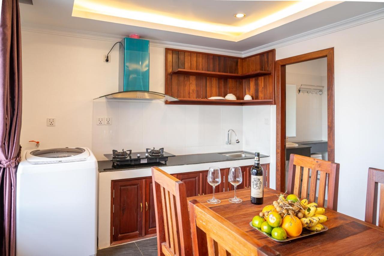 Appartement avec 1 chambre Siem Reap Extérieur photo