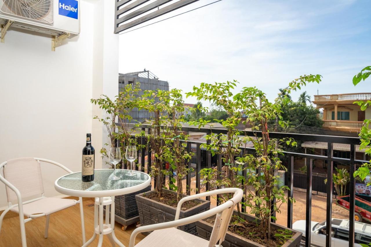 Appartement avec 1 chambre Siem Reap Extérieur photo