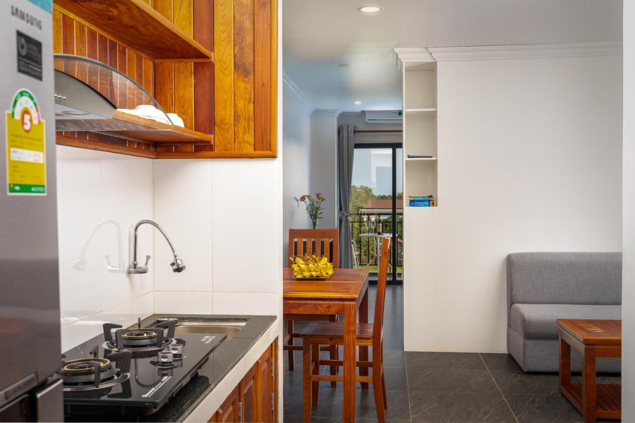 Appartement avec 1 chambre Siem Reap Extérieur photo